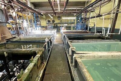 Tanques grander para el proceso de electroplating